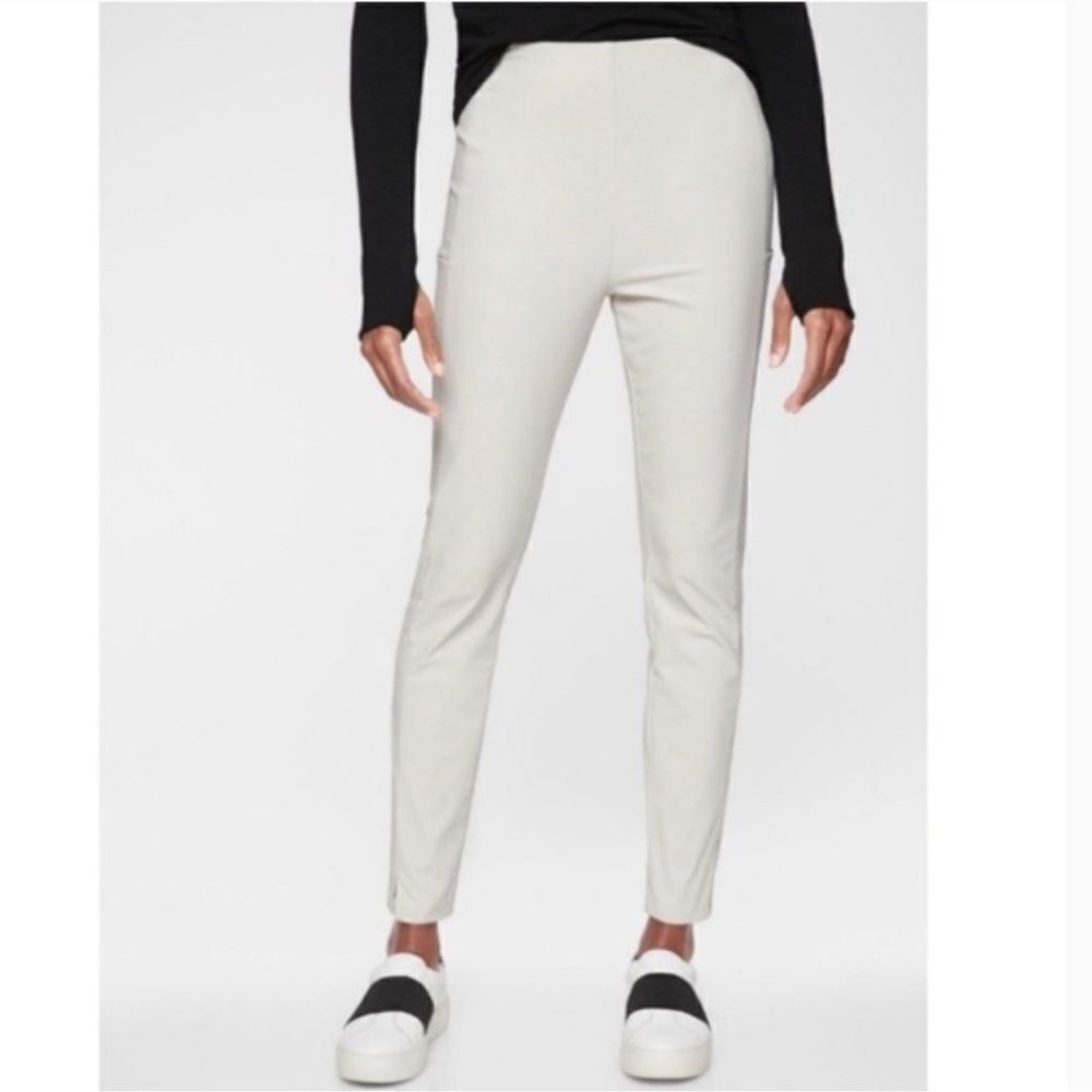 Athleta Wander Slim Pant Cement Chalk 6 - Picture 2 of 10